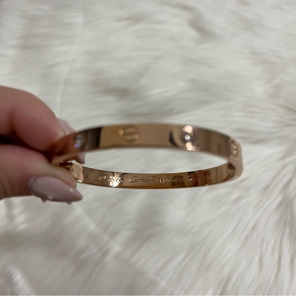 Love Screw Bracelet with Screwdriver in Rose Gold with Stones - Picture 5 of 5